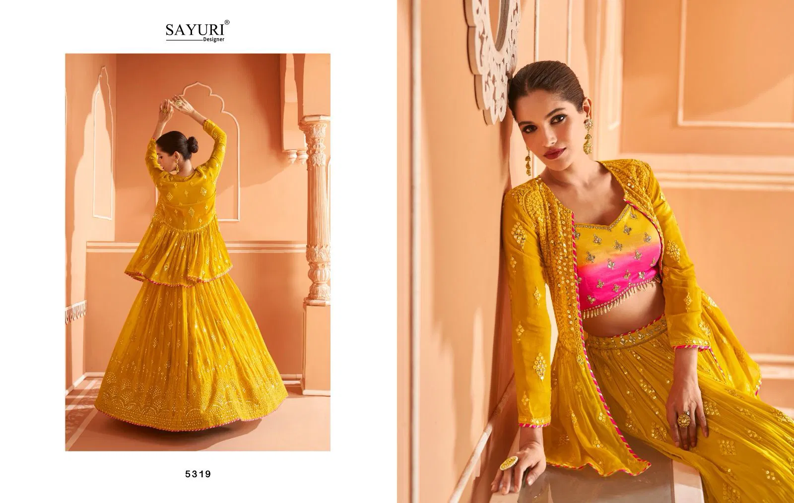 Kalishta By Sayuri Heavy Wedding Wear Lehenga Choli